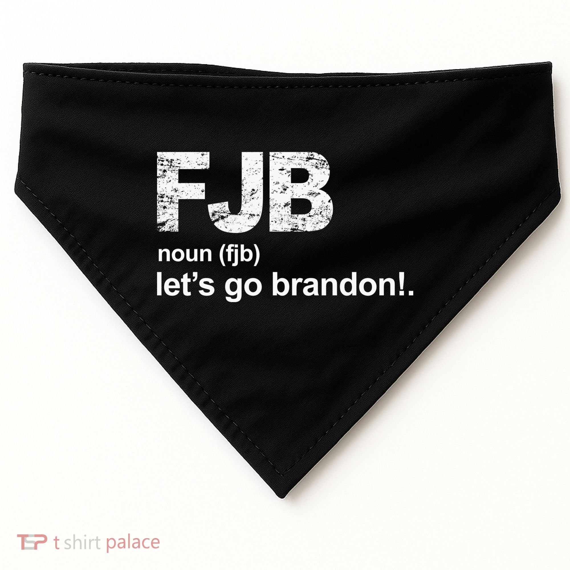FJB Definition Let's Go Brandon USA-Made Doggie Bandana