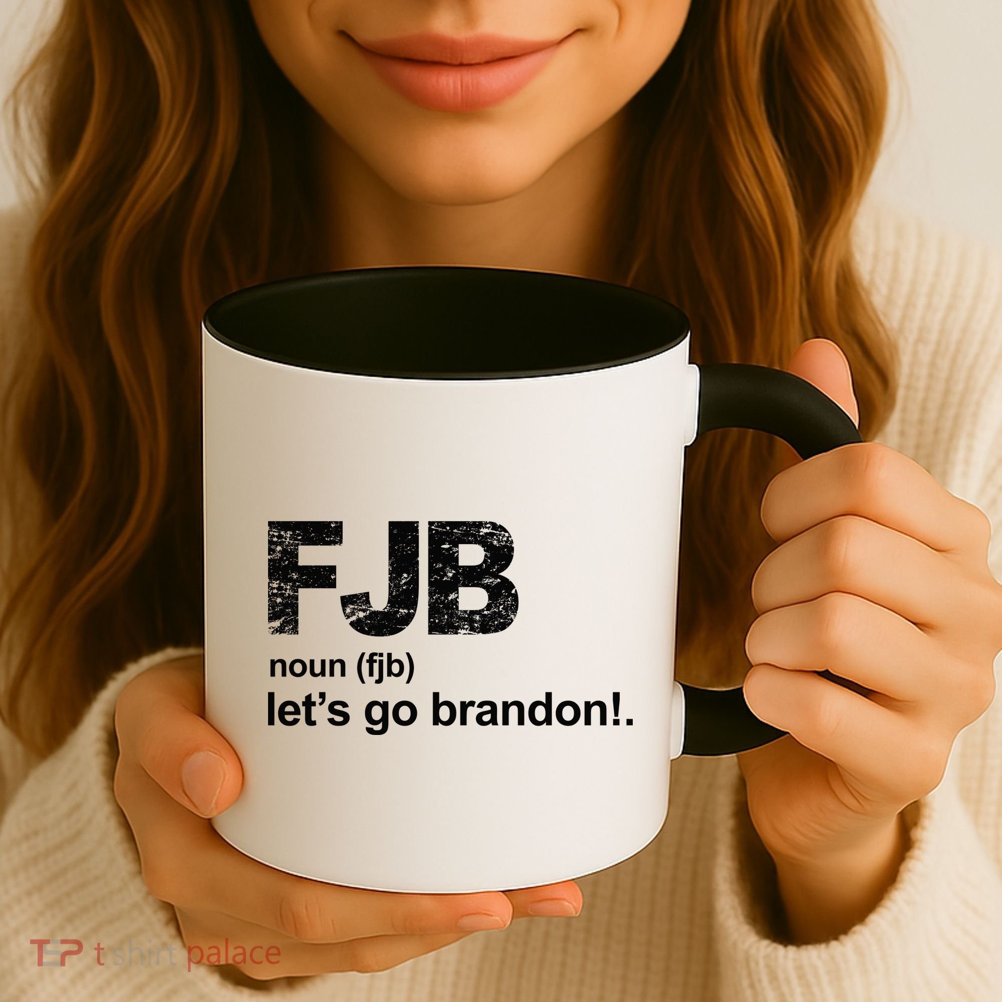 FJB Definition Let's Go Brandon Coffee Mug