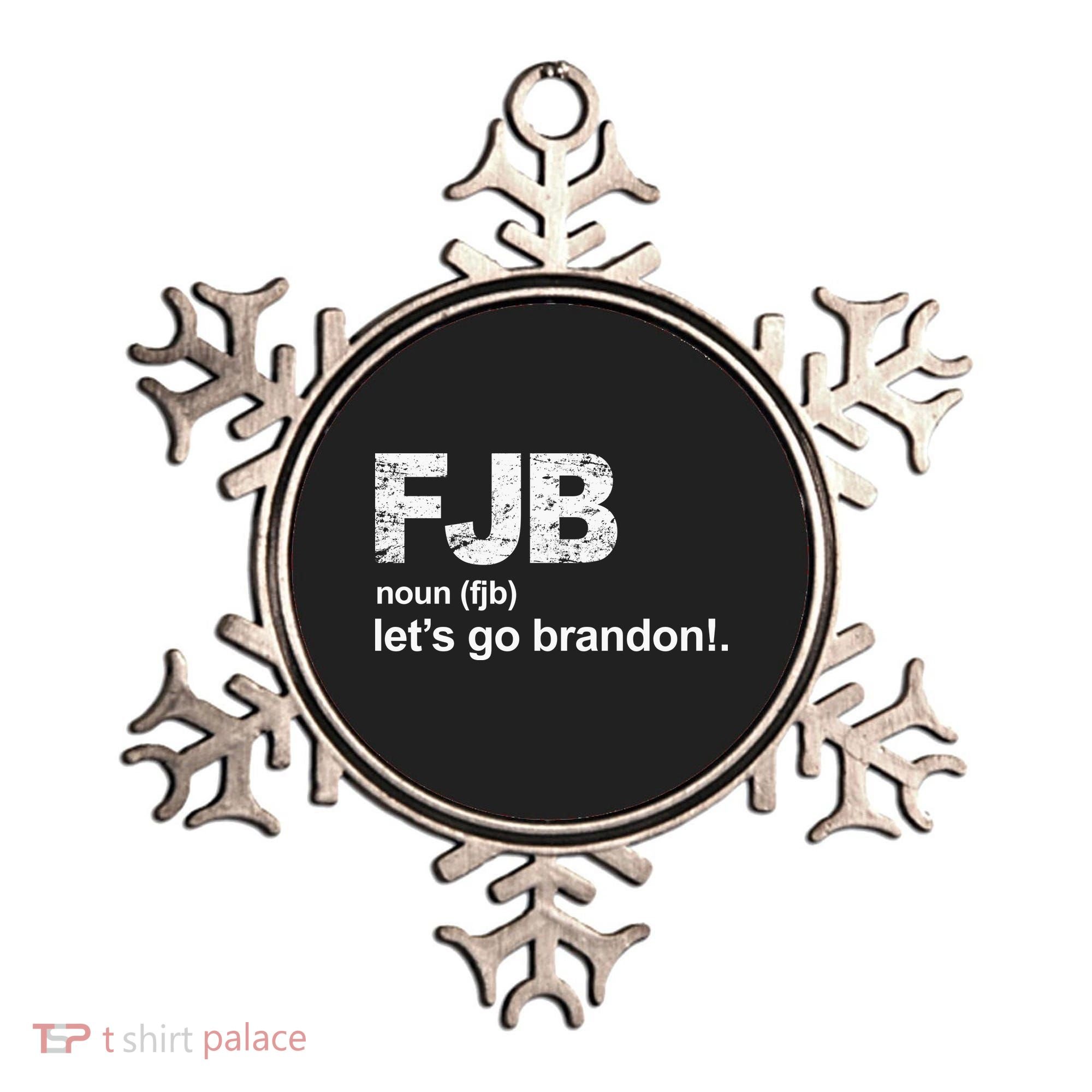 FJB Definition Let's Go Brandon Ornament