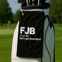 FJB Definition Let's Go Brandon Golf Towel thumb 2