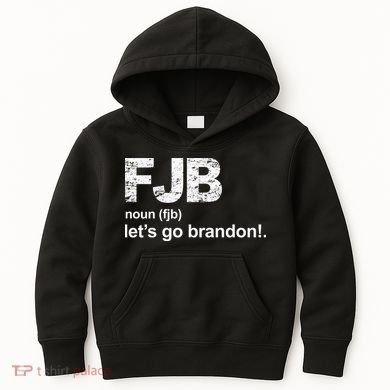FJB Definition Let's Go Brandon Kids Hoodie