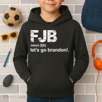 FJB Definition Let's Go Brandon Kids Hoodie thumb 2