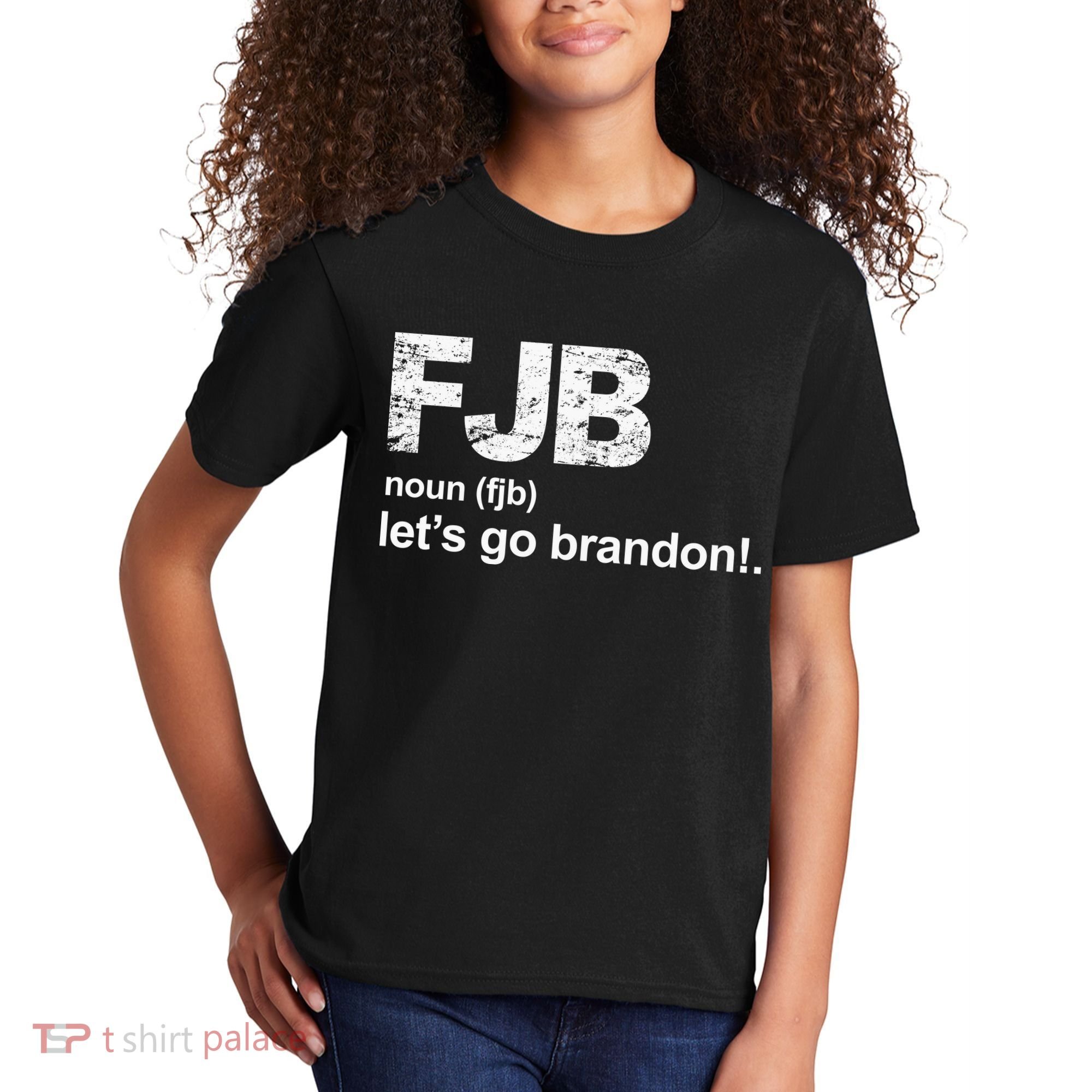 FJB Definition Let's Go Brandon Kids T-Shirt