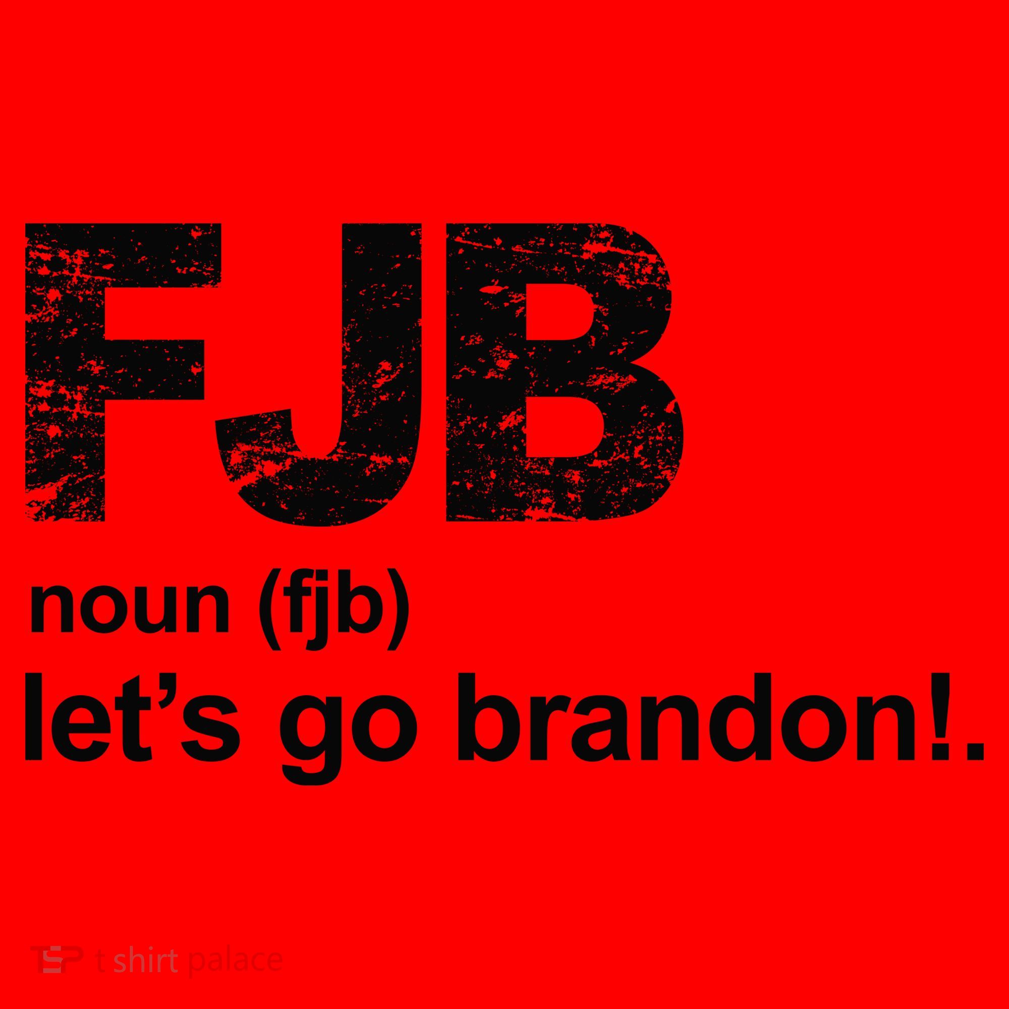 FJB Definition Let's Go Brandon Santa Hat