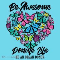 Funny Donate Life Be An Organ Donor Cute Donation Gift Long Sleeve Shirt thumb 2