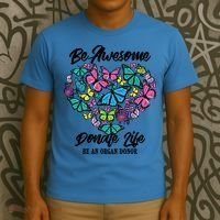Funny Donate Life Be An Organ Donor Cute Donation Gift T-Shirt thumb 3