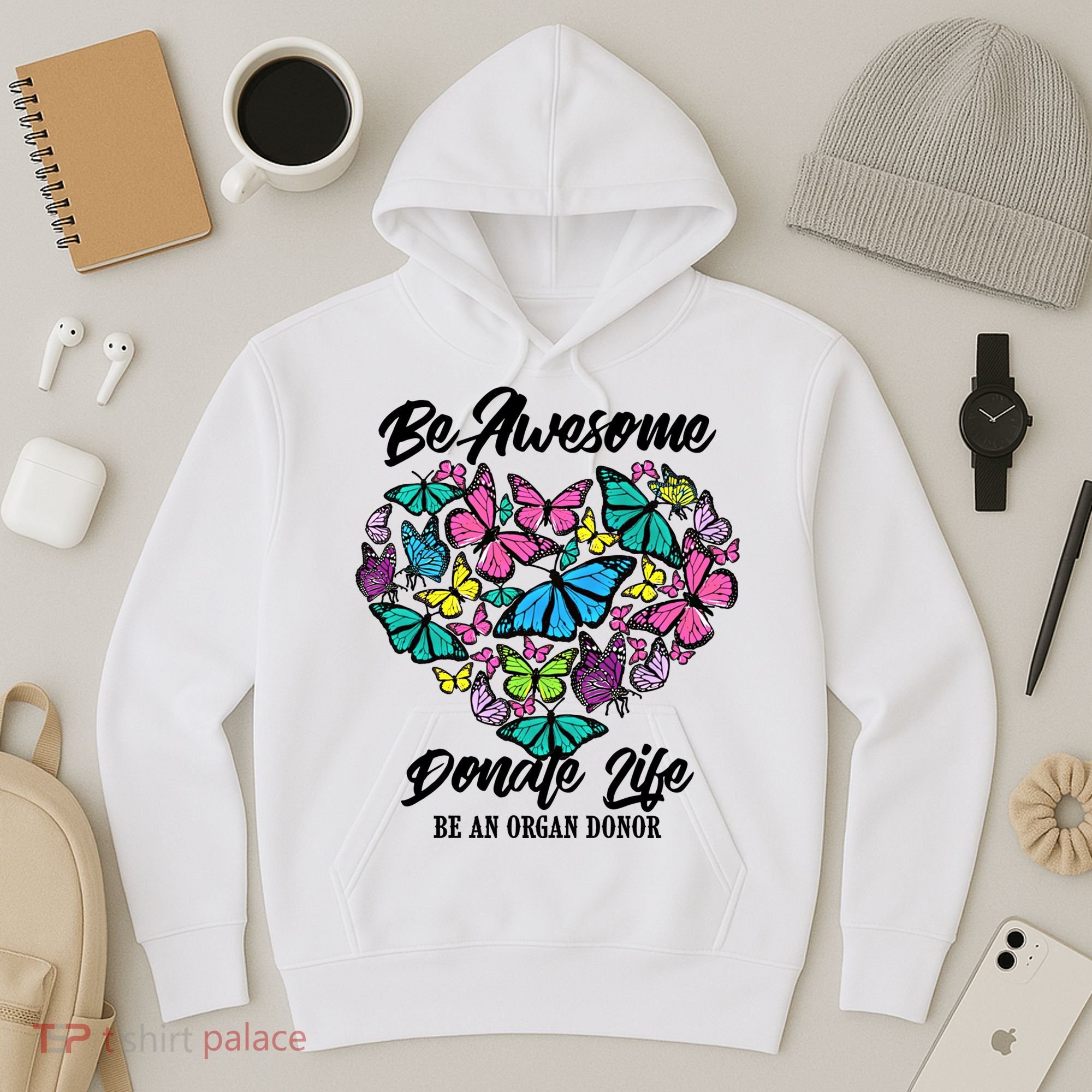 Funny Donate Life Be An Organ Donor Cute Donation Gift Hoodie