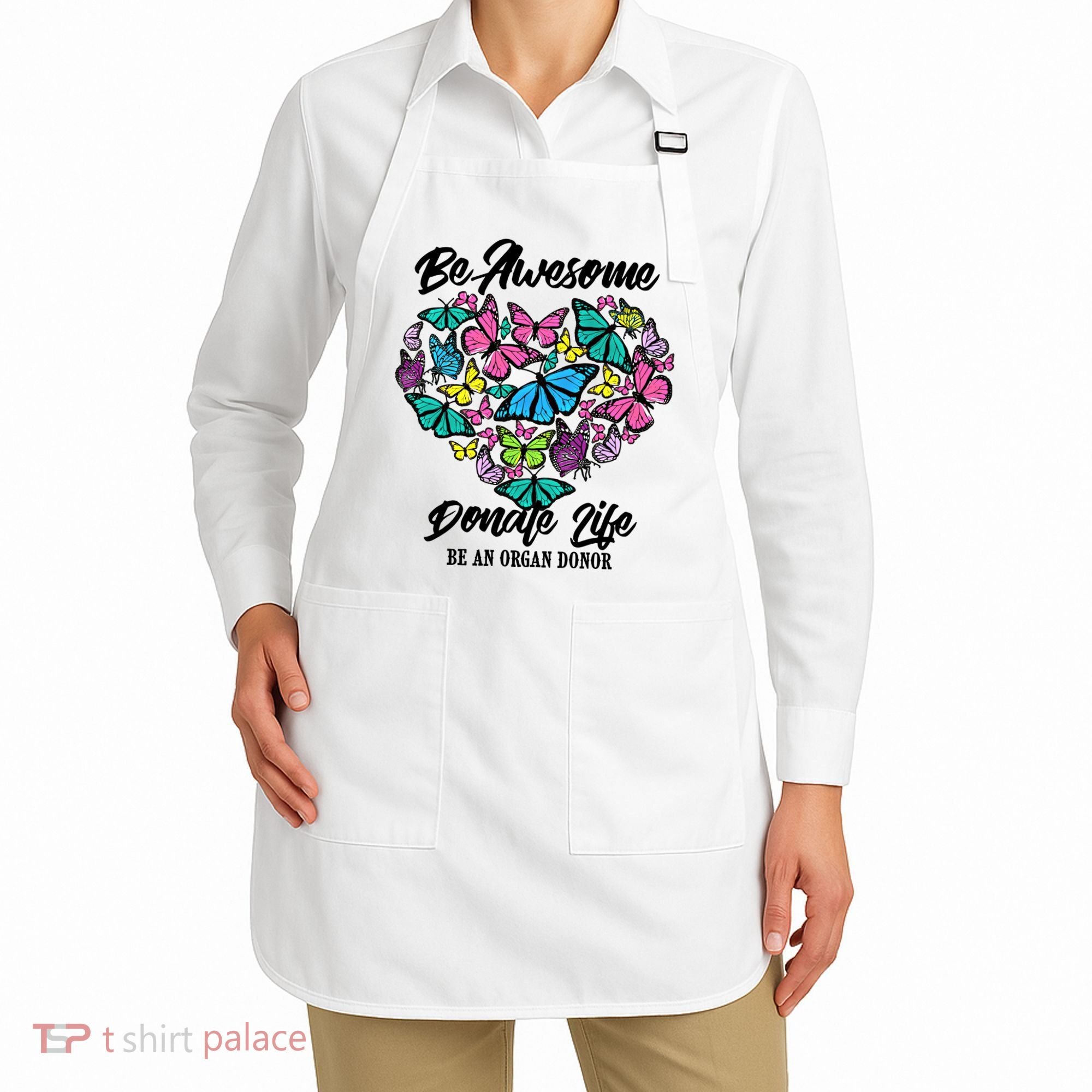Funny Donate Life Be An Organ Donor Cute Donation Gift Apron