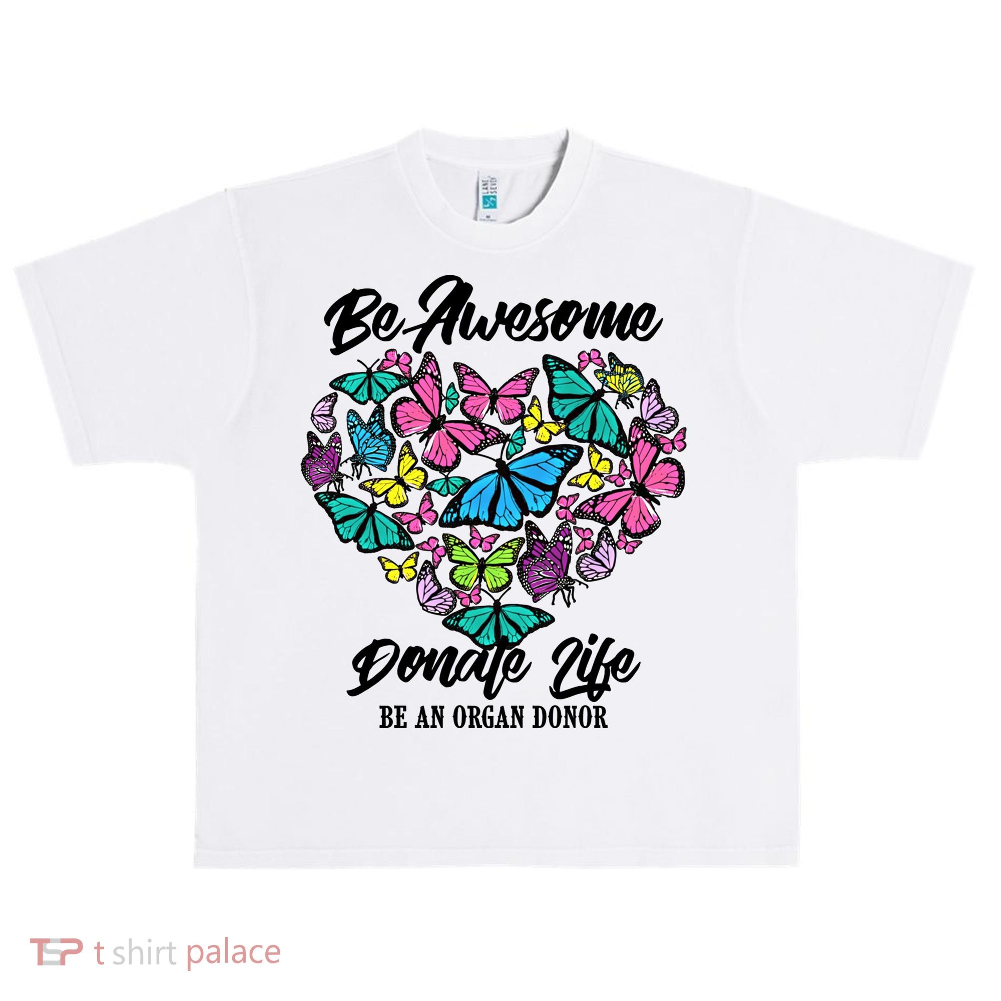 Funny Donate Life Be An Organ Donor Cute Donation Gift Urban Oversized Heavyweight T-Shirt