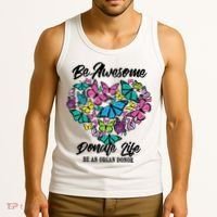 Funny Donate Life Be An Organ Donor Cute Donation Gift Tank Top thumb 3