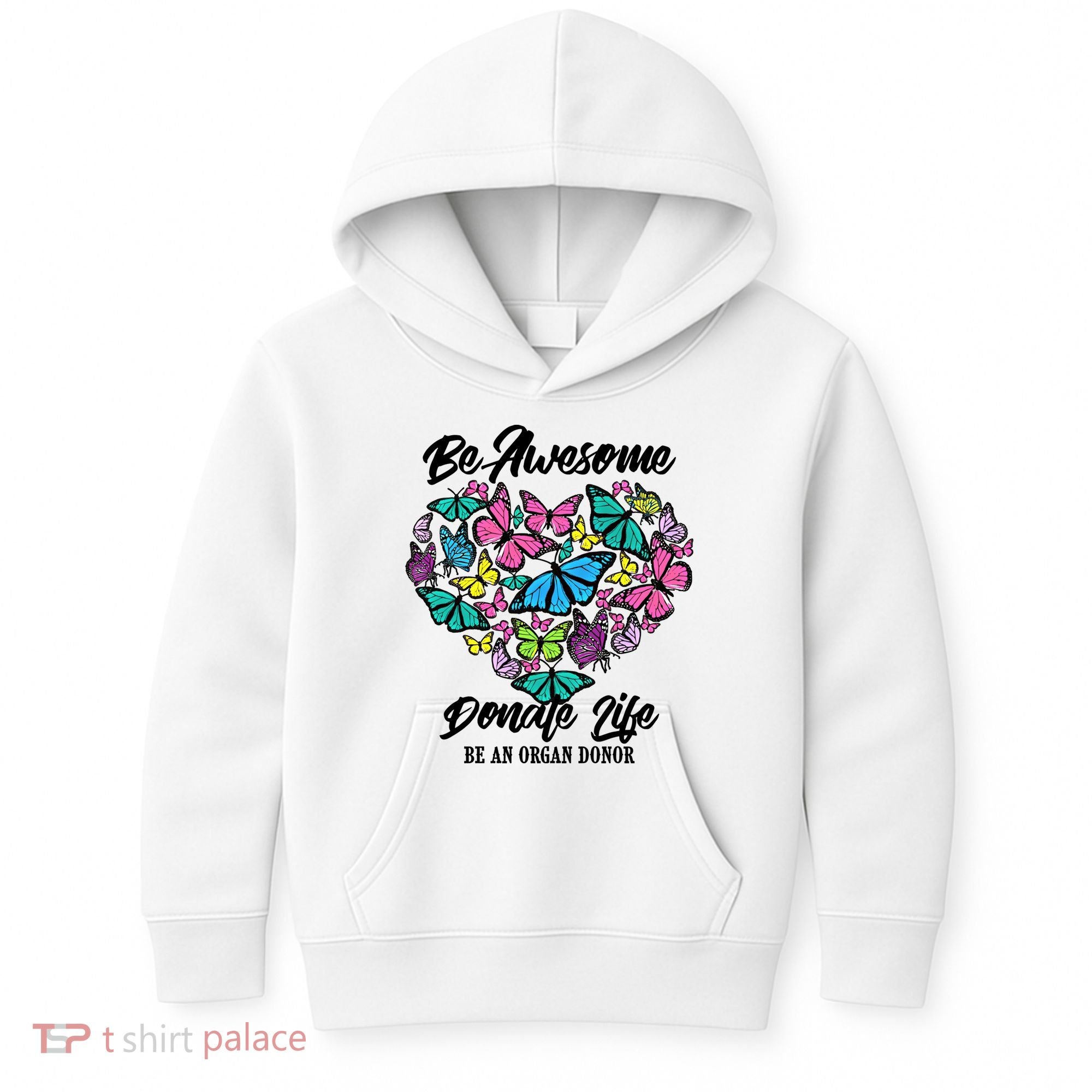 Funny Donate Life Be An Organ Donor Cute Donation Gift Kids Hoodie