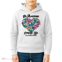 Funny Donate Life Be An Organ Donor Cute Donation Gift Kids Hoodie thumb 4