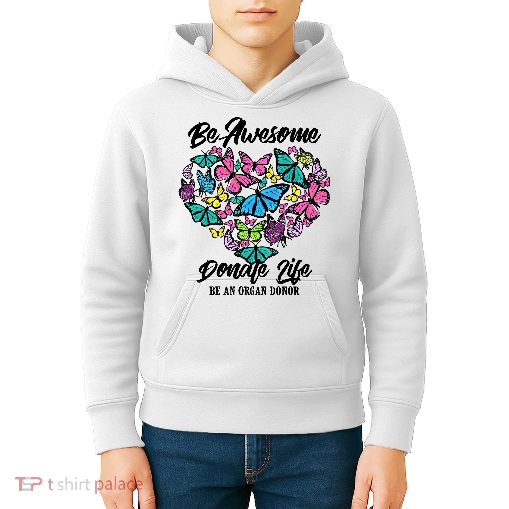 Funny Donate Life Be An Organ Donor Cute Donation Gift Kids Hoodie