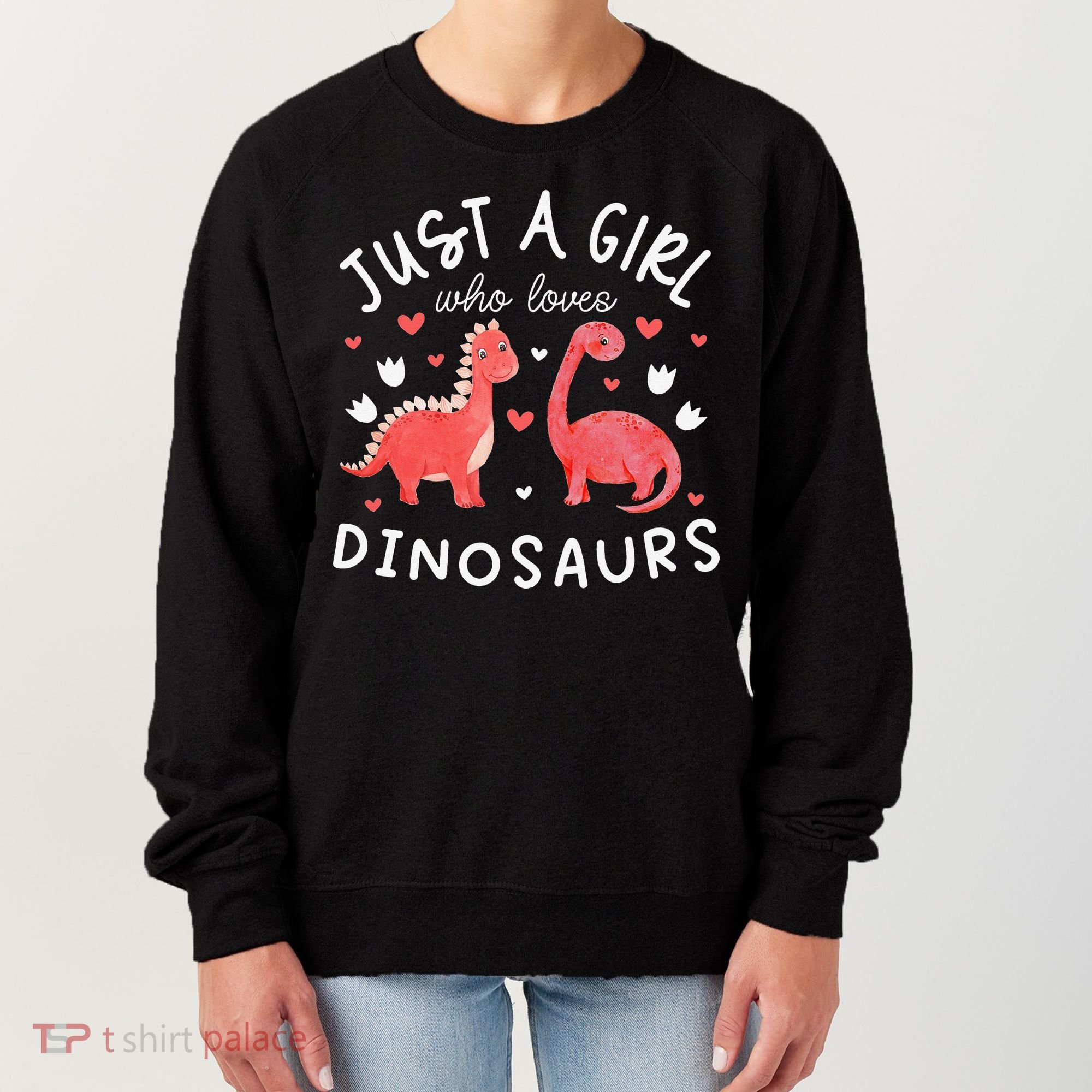 funny Dinosaur Lover Tee Dino Women's Sweatshirt