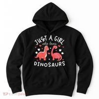 funny Dinosaur Lover Tee Dino Hoodie thumb 0