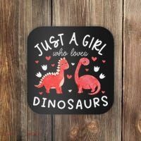 funny Dinosaur Lover Tee Dino Coaster thumb 0