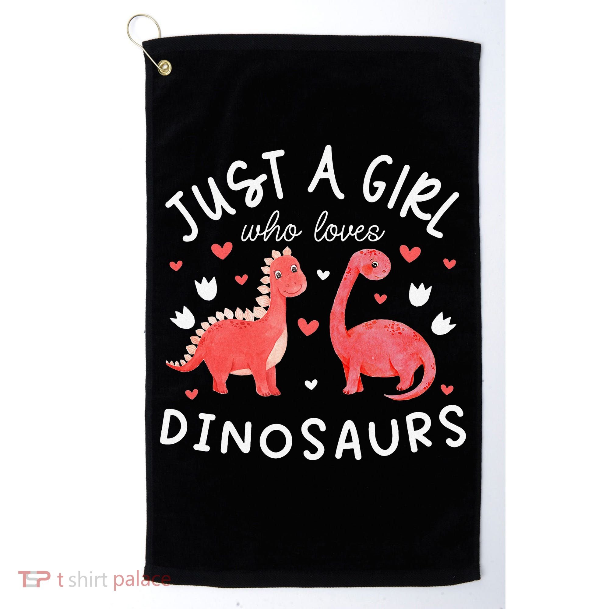 funny Dinosaur Lover Tee Dino Golf Towel