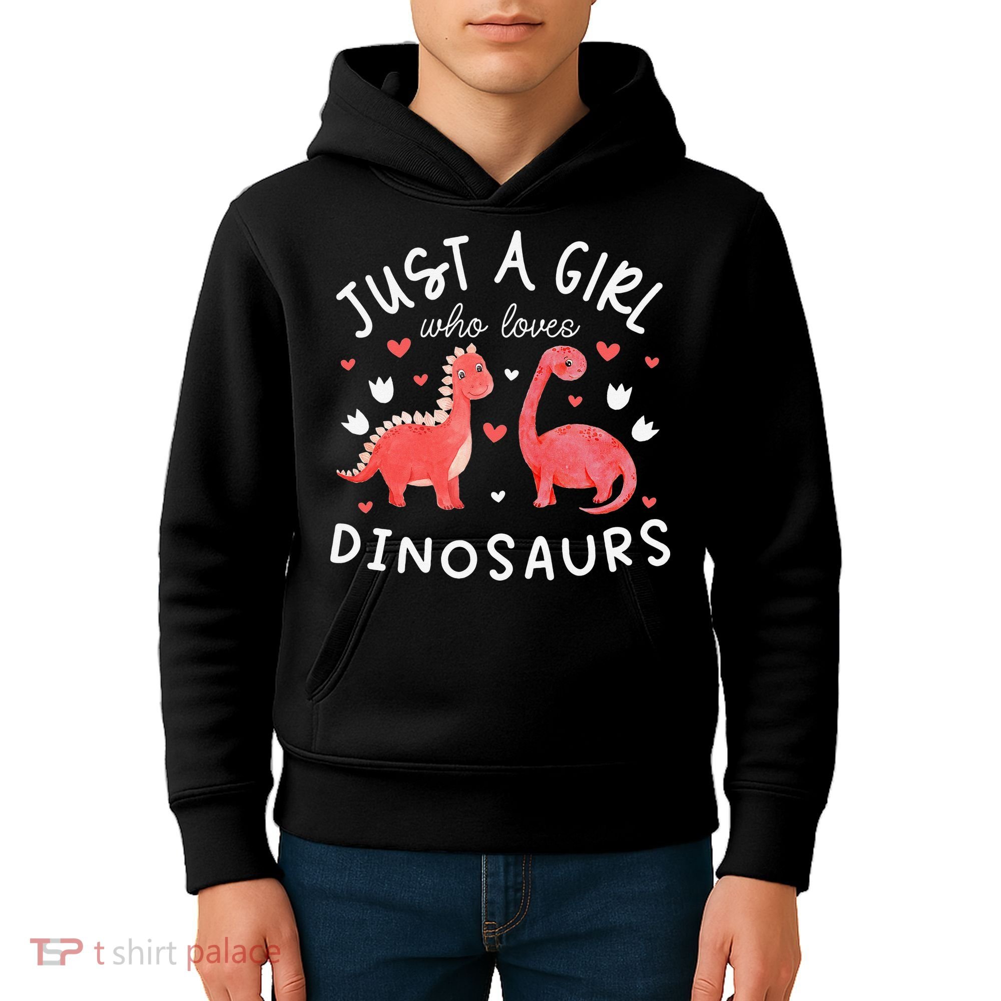 funny Dinosaur Lover Tee Dino Kids Hoodie