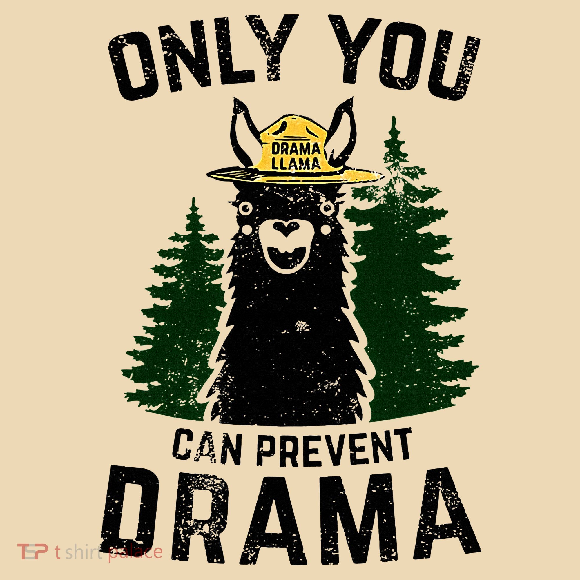 Funny Drama Llama Only You Can Prevent Drama Sarcastic Lover Tote Bag