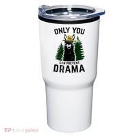 Funny Drama Llama Only You Can Prevent Drama Sarcastic Lover Tumbler thumb 0