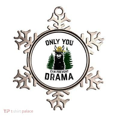 Funny Drama Llama Only You Can Prevent Drama Sarcastic Lover Ornament