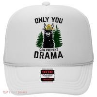 Funny Drama Llama Only You Can Prevent Drama Sarcastic Lover Hat thumb 0