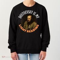 Fyodor Dostoevsky Literature Karamazov Light Reading Women's Sweatshirt thumb 0