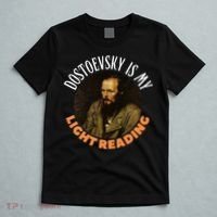 Fyodor Dostoevsky Literature Karamazov Light Reading T-Shirt thumb 5