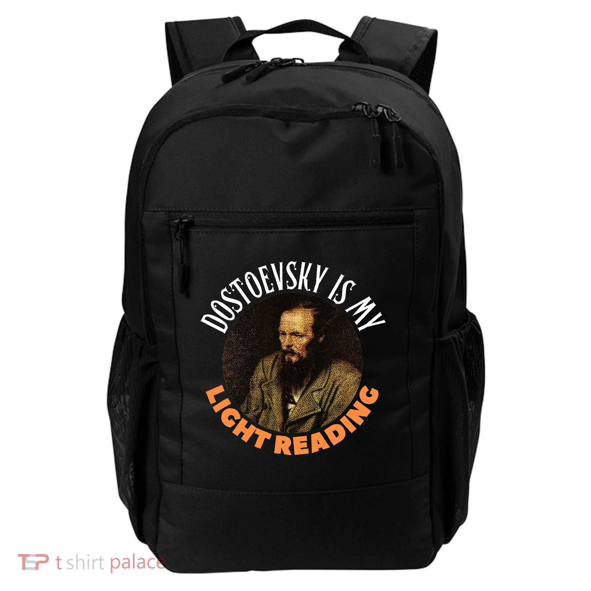 Fyodor Dostoevsky Literature Karamazov Light Reading Backpack