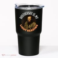 Fyodor Dostoevsky Literature Karamazov Light Reading Tumbler thumb 0