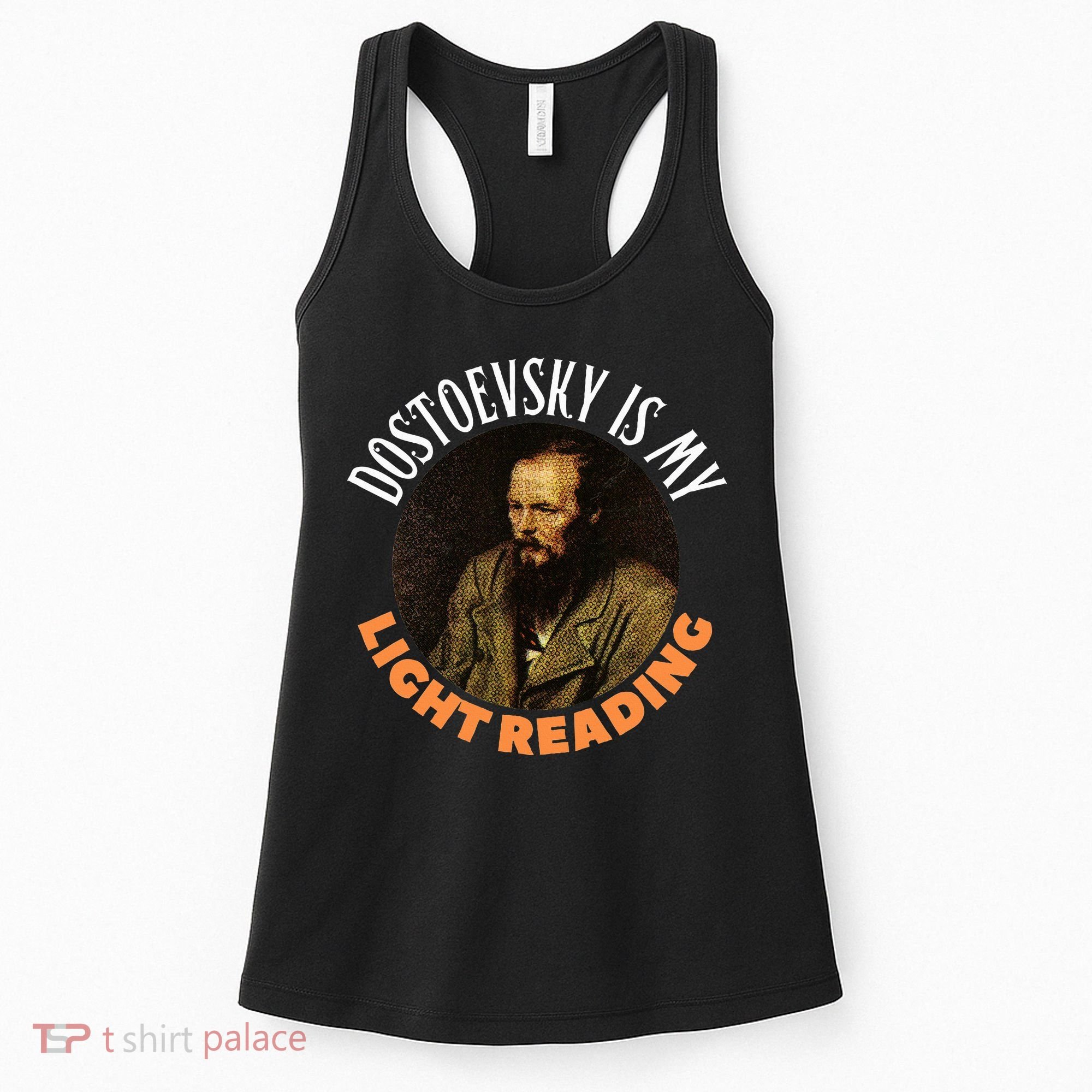 Fyodor Dostoevsky Literature Karamazov Light Reading Women's Tank Top