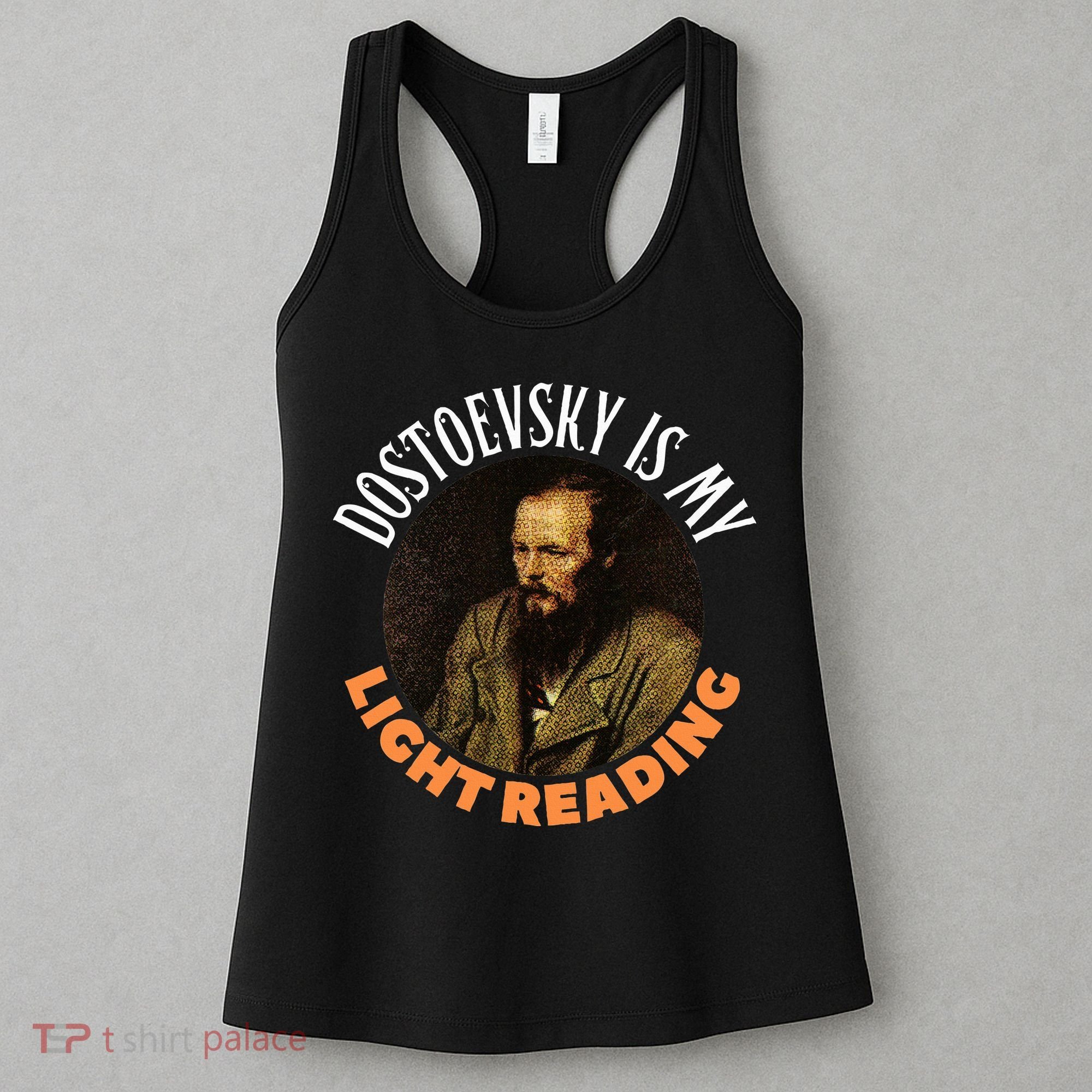 Fyodor Dostoevsky Literature Karamazov Light Reading Women's Tank Top