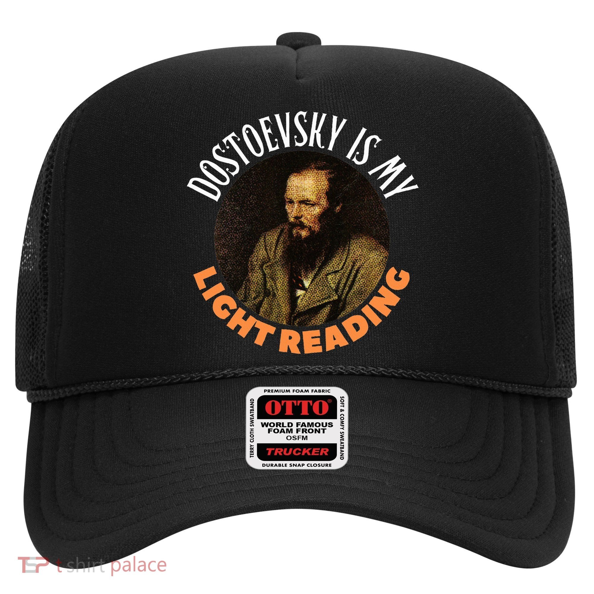 Fyodor Dostoevsky Literature Karamazov Light Reading Hat