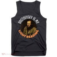 Fyodor Dostoevsky Literature Karamazov Light Reading Tank Top thumb 0