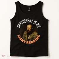 Fyodor Dostoevsky Literature Karamazov Light Reading Tank Top thumb 2