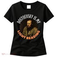 Fyodor Dostoevsky Literature Karamazov Light Reading Women's T-Shirt thumb 0