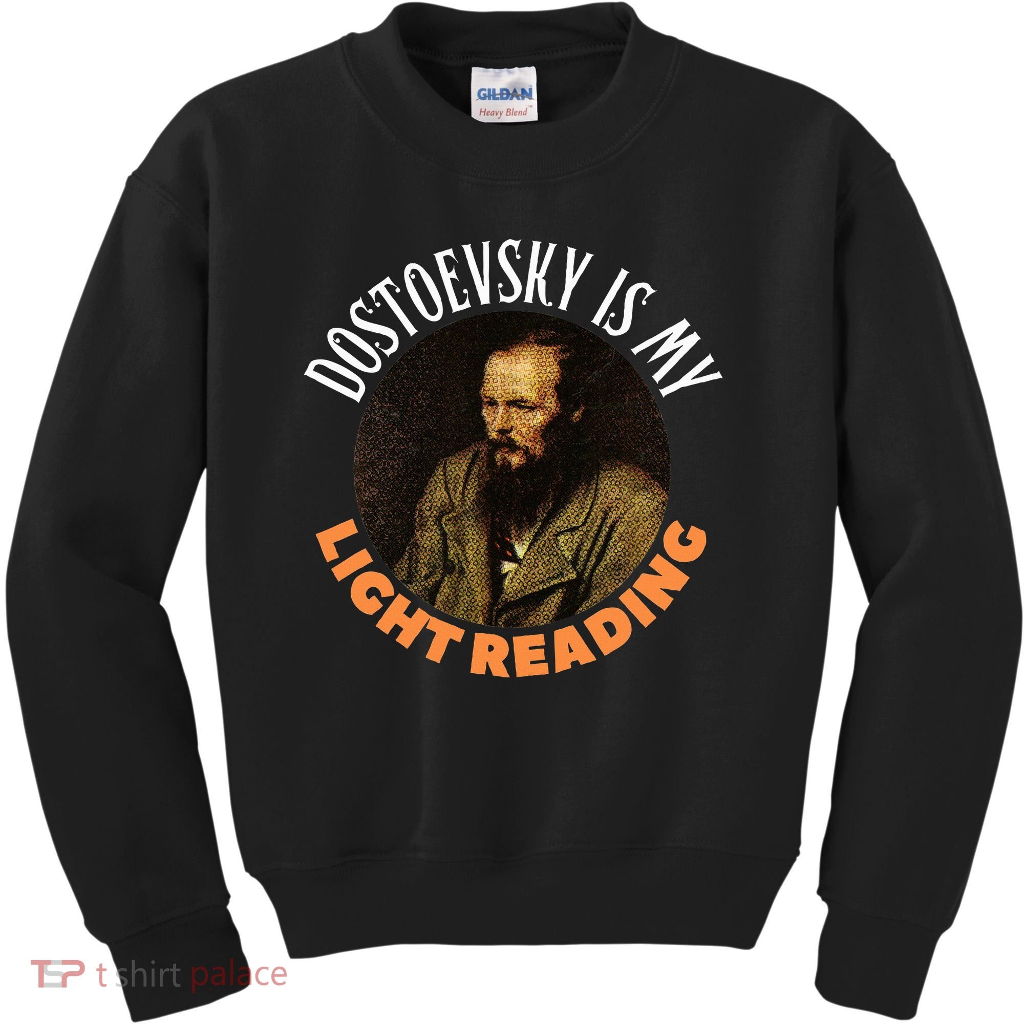 Fyodor Dostoevsky Literature Karamazov Light Reading Kids Sweatshirt