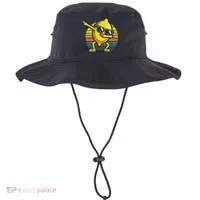 Funny Dab Lemon Dancing Dabbing Retro Fruit Bucket Hat thumb 0