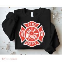 Fire Department Logo Uniform Fireman Symbol Firefighter Gear Sweatshirt thumb 2