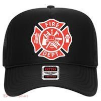 Fire Department Logo Uniform Fireman Symbol Firefighter Gear Hat thumb 0