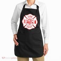 Fire Department Logo Uniform Fireman Symbol Firefighter Gear Apron thumb 2