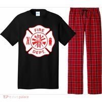 Fire Department Logo Uniform Fireman Symbol Firefighter Gear Pajama Set thumb 0
