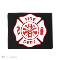 Fire Department Logo Uniform Fireman Symbol Firefighter Gear Mousepad thumb 0