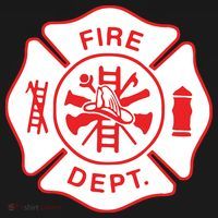 Fire Department Logo Uniform Fireman Symbol Firefighter Gear Ornament thumb 1