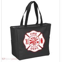 Fire Department Logo Uniform Fireman Symbol Firefighter Gear Tote Bag thumb 2