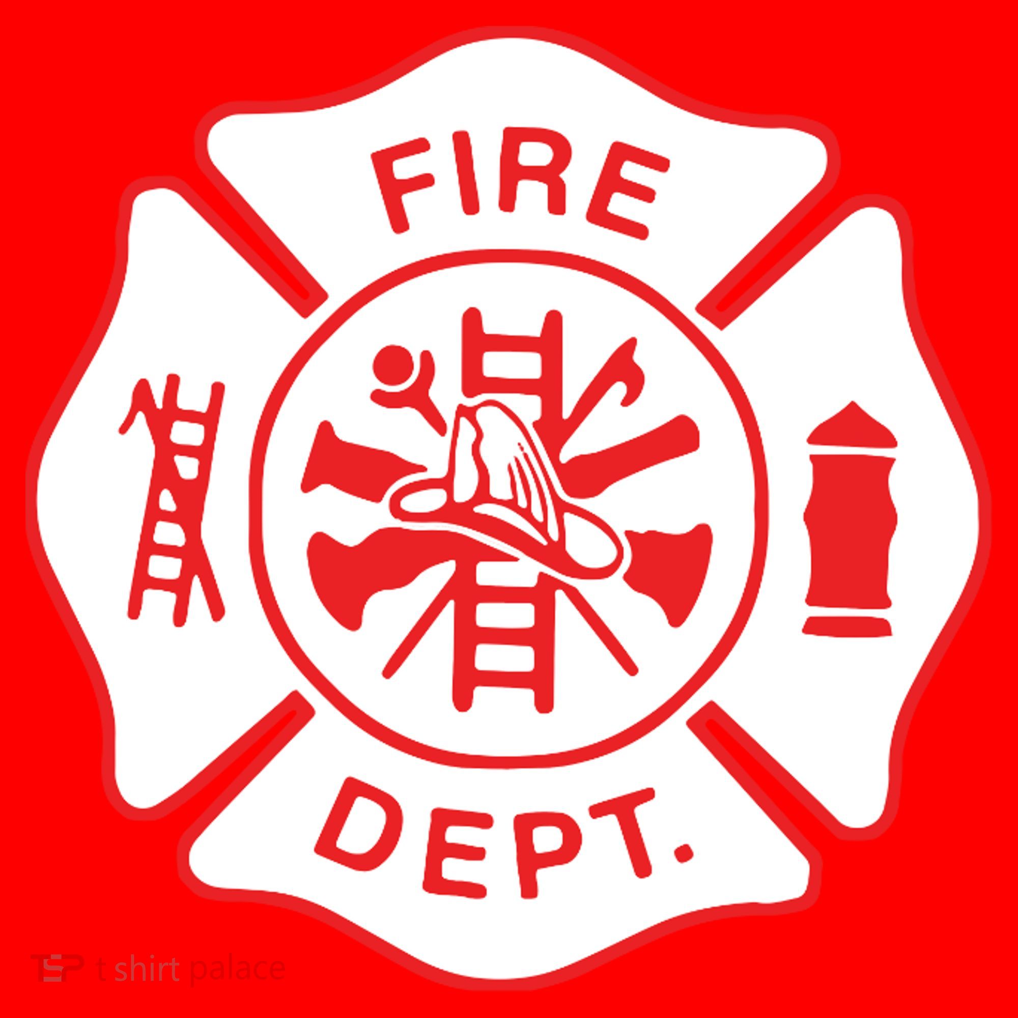 Fire Department Logo Uniform Fireman Symbol Firefighter Gear Santa Hat