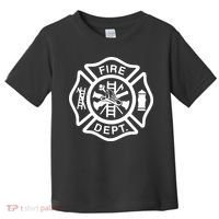Fire Department Logo Uniform Fireman Symbol Firefighter Gear Toddler T-Shirt thumb 0