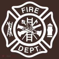 Fire Department Logo Uniform Fireman Symbol Firefighter Gear Mousepad thumb 1