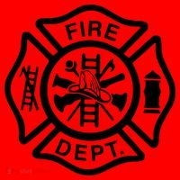 Fire Department Logo Uniform Fireman Symbol Firefighter Gear Santa Hat thumb 1