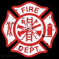 Fire Dept Logo Hero Halloween Firefighter Fireman Gift Toddler Hoodie thumb 2